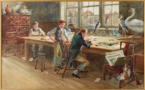 El maestro grabador, 1896 de John W. Eyres